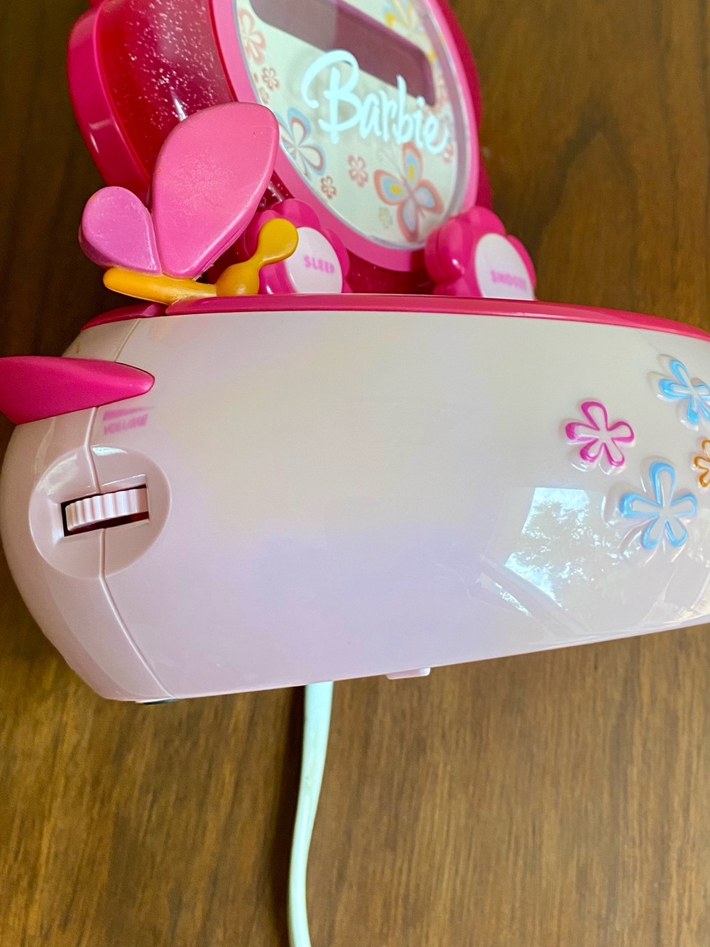 Vintage Barbie Talking Alarm Clock Nightlight - Picture 11 of 13